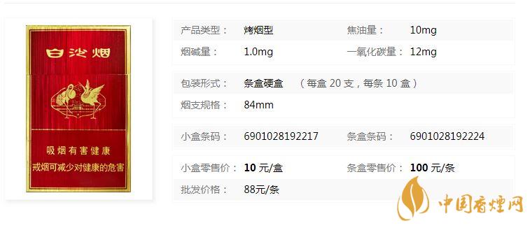 白沙硬紅精品香煙價格多少錢？白沙硬紅精品價格一覽2020