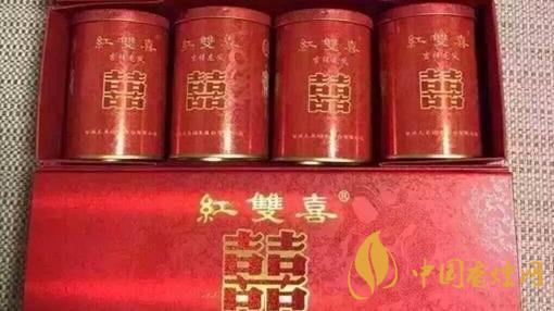 紅雙喜吉祥龍鳳多少錢 紅雙喜吉祥龍鳳鐵罐50支煙價格及參數