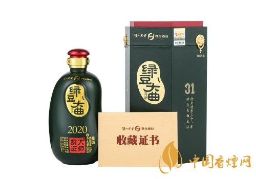 瀘州老窖養生酒綠豆大曲51.8度價格及圖片