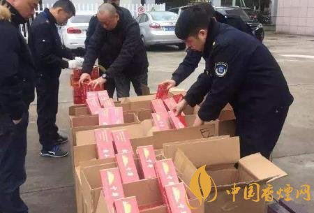 浙江樂清市局跨省作戰查獲案值46萬元假煙運銷案